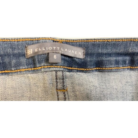 Elliott Lauren Perfect Stretch Denim Skirt. Size 6. - Picture 7 of 8